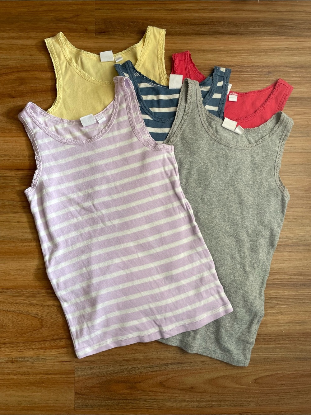 Gap Kids bundle - tank top lace edge camisole girls size M 8 Perfect for summer!